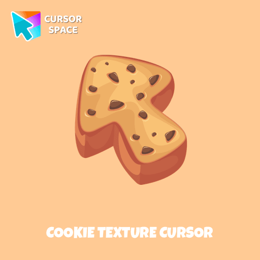 Cookie Texture cursor arrow cursor